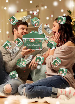 Surprise Gift Box Explosion Unique Folding Bouncing Red Envelope Cash Box