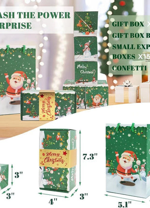 Surprise Gift Box Explosion Unique Folding Bouncing Red Envelope Cash Box