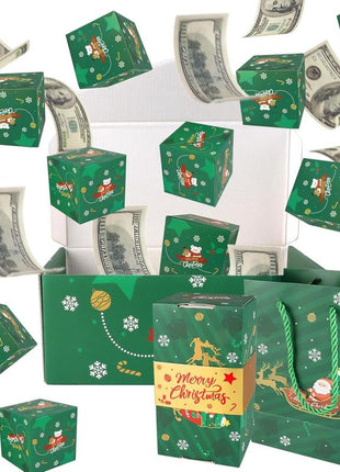 Surprise Gift Box Explosion Unique Folding Bouncing Red Envelope Cash Box